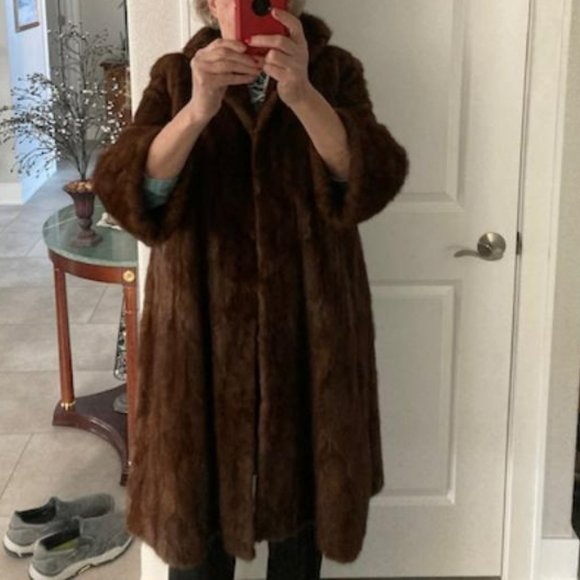 Vintage Richard Rich full Length Mink Coat - Picture 10 of 11